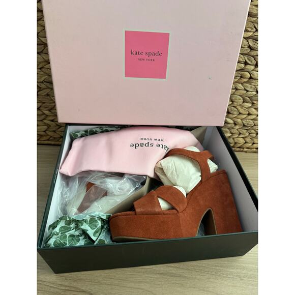 NWB! DF* Kate Spade New York Grace platform sandal - Picture 2 of 11